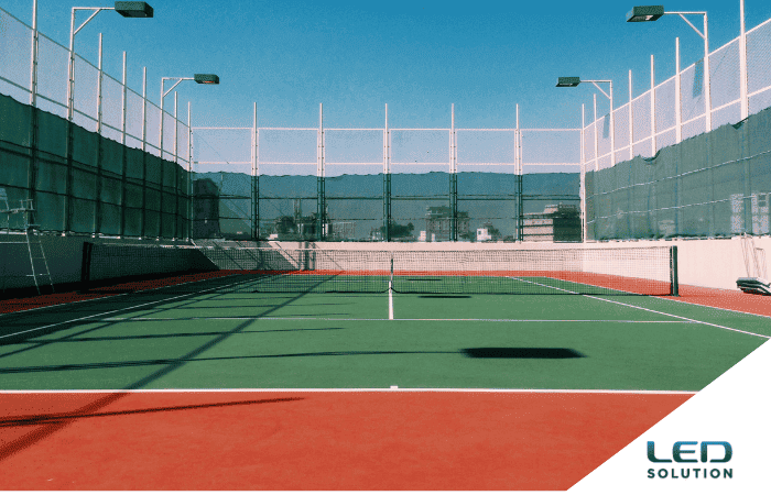 Proyectos de Iluminación para canchas de tenis y pádel