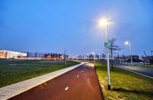 Luminaria LED peatonal 